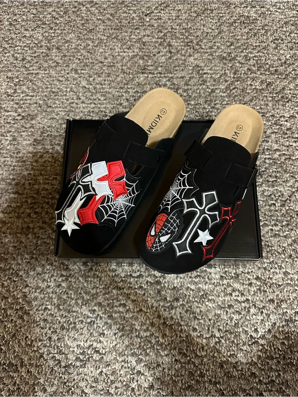 Custom Spider-Man Clogs | Handmade | All Sizes Available |